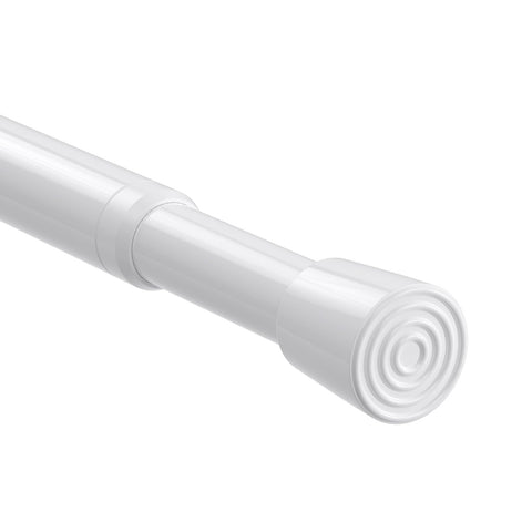 Tension Rod for Curtains 80-150cm White