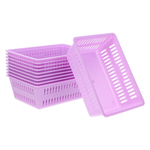 Cabilock 10 Pack Arcade Coin Baskets, 6.3 Inch Purple Plastic Token Trays for Game Centres, Prize Counters and Amusement Arcades