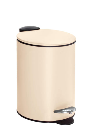 Silence Cosmetic Bin Sand Beige Material: Metal Size: Bucket 3 Litres