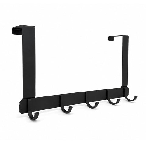 6 Over Door Hooks Door Hanger Rack No Drill Coat Towel Robe Holder