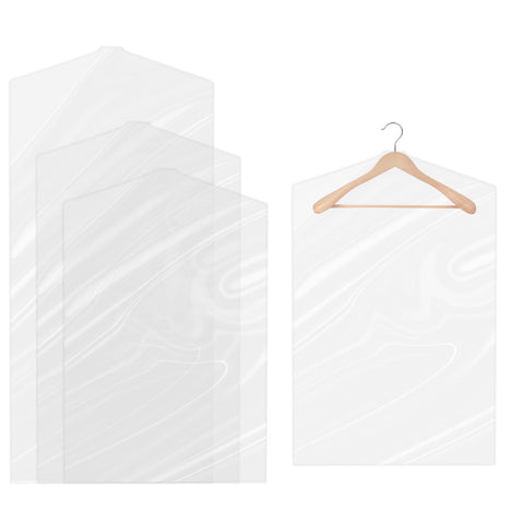 Pack of 30 Clothes Covers Protector Bags,Clothes Covers