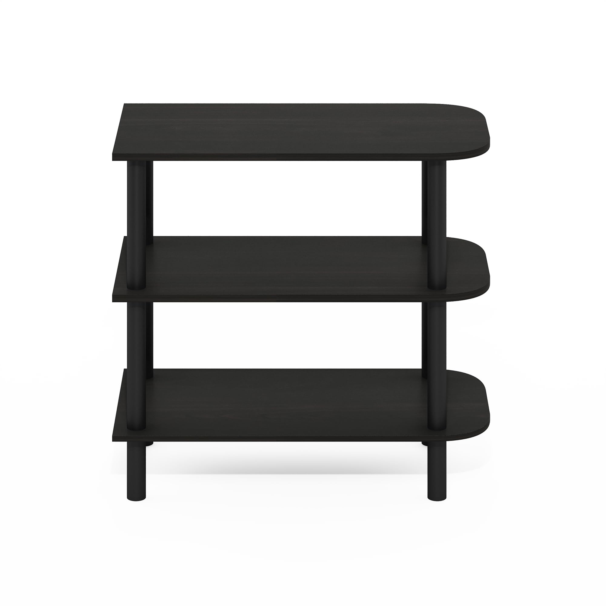 Furinno TURN-N-TUBE Shoe Rack, 3-Tier Shoe Organizer, Shoe Rack Storage with Curved Freestanding Organizer, 29.72 x 59.94 x 55.63 cm
