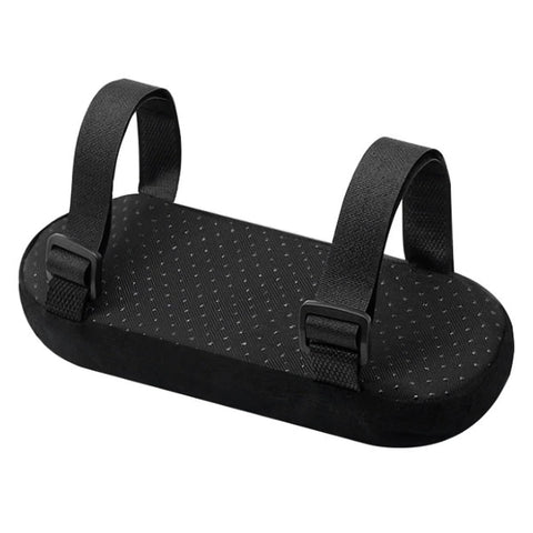 zalati 2 Pcs Chair Armrest Armrest Pads Ergonomic Foam Armrests Pads Non Slip Support Covers Wheelchairs Office Chairs Black