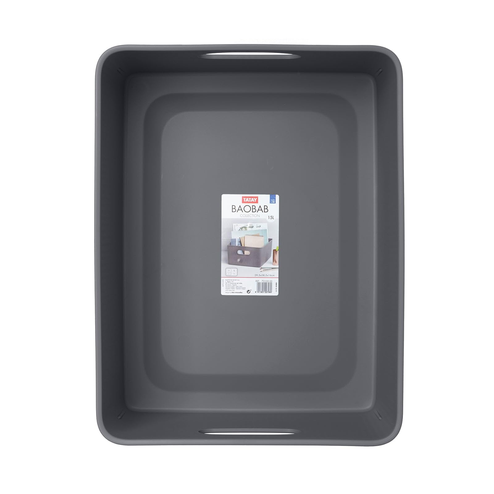 TATAY Storage Basket Baobab BPA-Free Compact Versatile Design