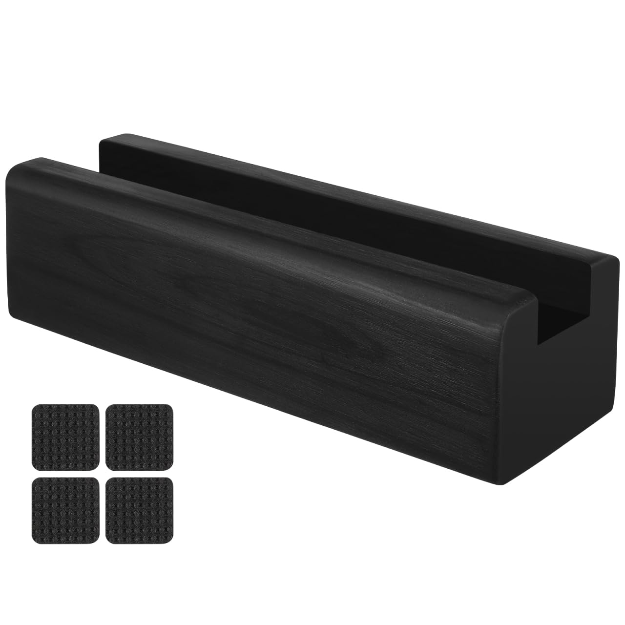 Angoily Wooden Mirror Support Multi-Purpose Mirror Base Non-Slip Wooden Mirror Holder for Floor Mirror Living Room Office and Household 9.84 x 2.95 x