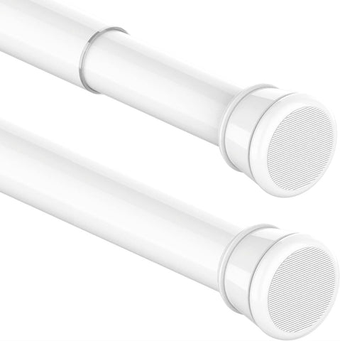 1PC Extendable Curtain Poles for Hanging Clothes Shower Pole Extendable Tension Curtain Pole for Shower Curtain, Windows, Door Curtain, Bathroom