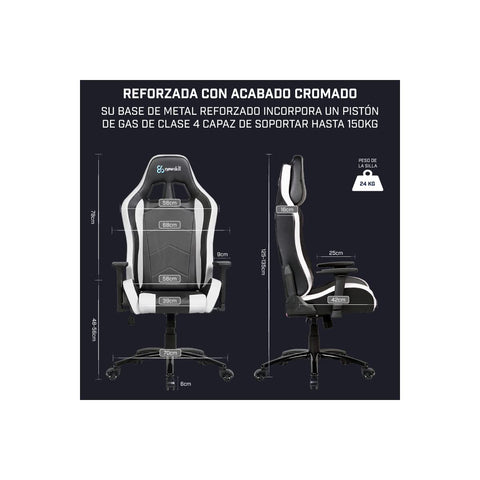 Newskill Takamikura Gaming Chair Blue white