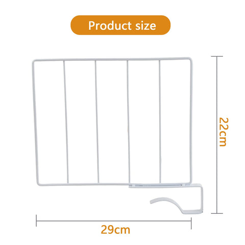3 Pcs of Wardrobe Partition Material,Shelf Dividers,Storage Rack Closet,Adjustable Clear Closet Shelf Divider,Multifunctional Purse Organizer Clothes