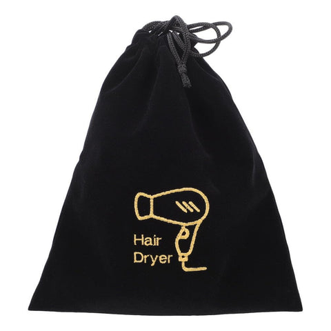 Alipis Drawstring Hair Dryer Pouch Travel Portable Storage Bag for Home Gym Reusable Hair Dryer Holder Safe Drawstring Closure
