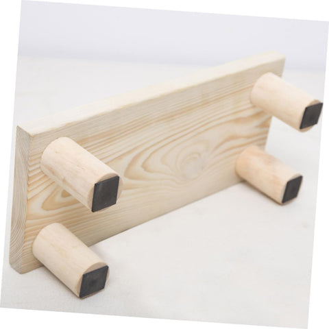 Abaodam Children Stool Wooden Step Stool Stackable Footstool for Kids Anti-Skid Sitting with Strong Load Bearing 11.81 X 5.51 X 2.95 in for Home Use