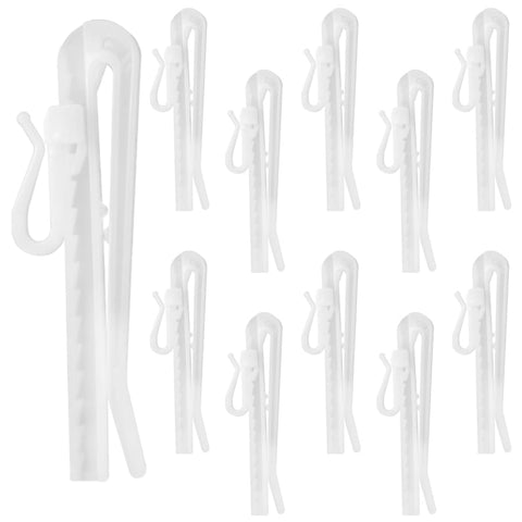 Pinch Pleat Curtain Hooks Plastic Curtain Hooks Adjustable Shower Curtains
