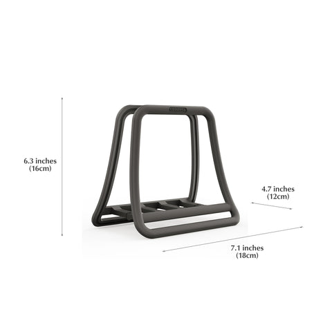 NEXSTAND K11 Vertical Laptop Stand – Adjustable Space-Saving Desktop Organiser for Laptops, MacBooks, Tablets, and e-Readers – Self-Locking