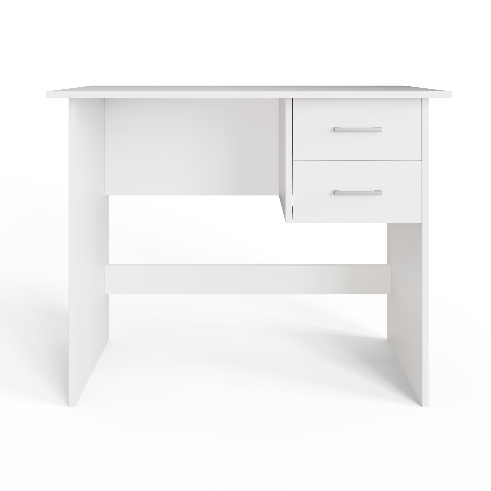 GFW Bailey Bedroom Furniture Range, Modern White Bedroom Collection with Wardrobes, Chests of Drawers and Bedside Tables