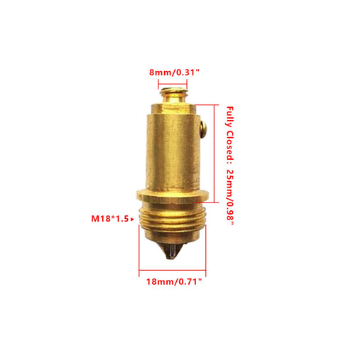 1PC Pop Up Sink Plug Replacement, Pop Up Click Clack Slotted Plug Bolt Assembly Replacement for Most Basin Bathroom Sink Bathtub Drain Stopper