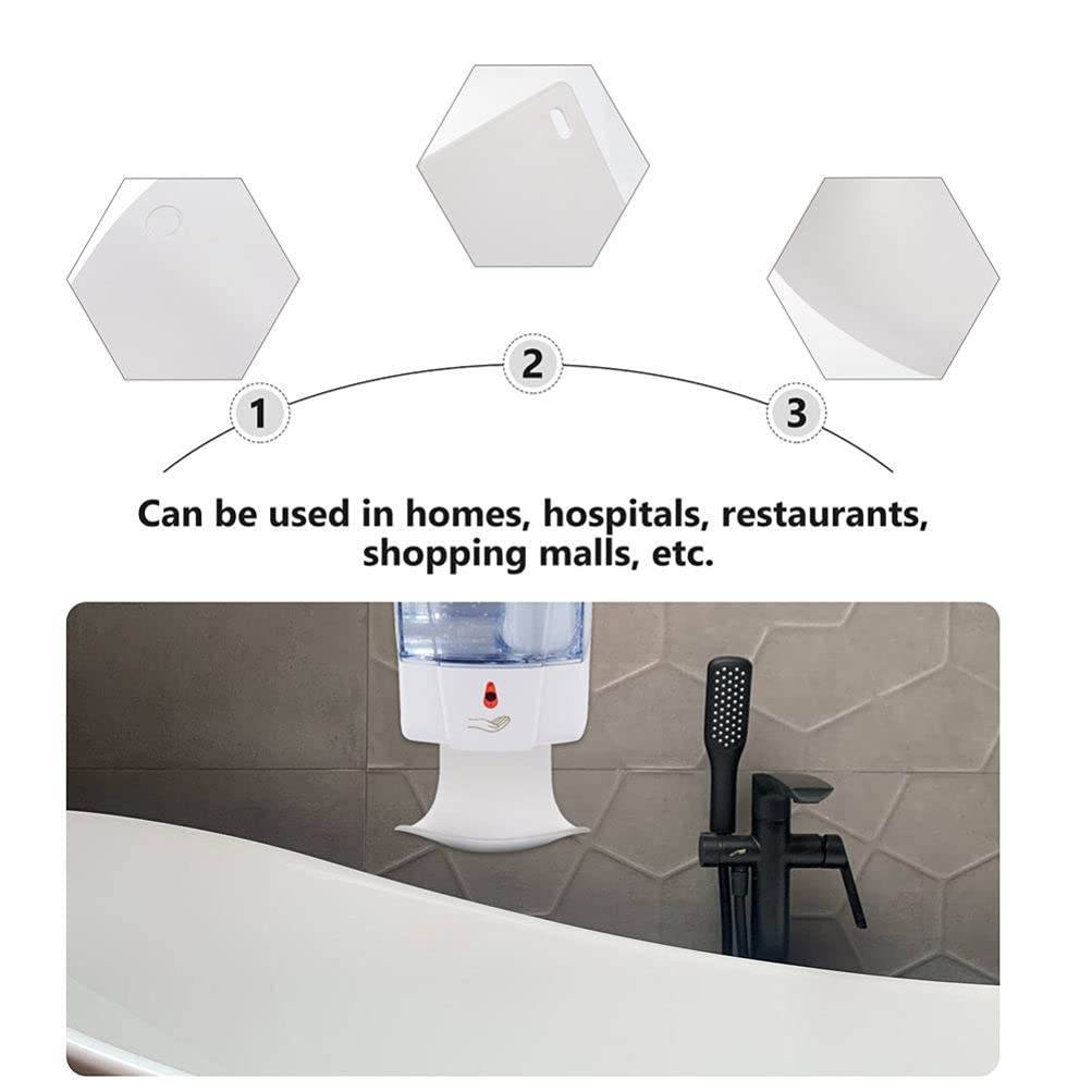Cabilock2Pcs Universal Soap Dispenser Drip Tray Wall Mounted Drip Catcher