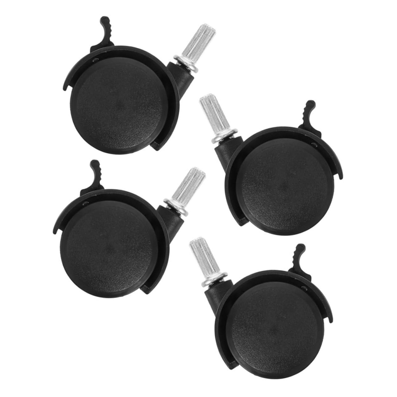 Casters for Furniture, 4pcs Heavy Duty Caster Wheels Replacement Laundry Cart Wheels Clothes for Cart Furniture Easy Installation Clothes Rack
