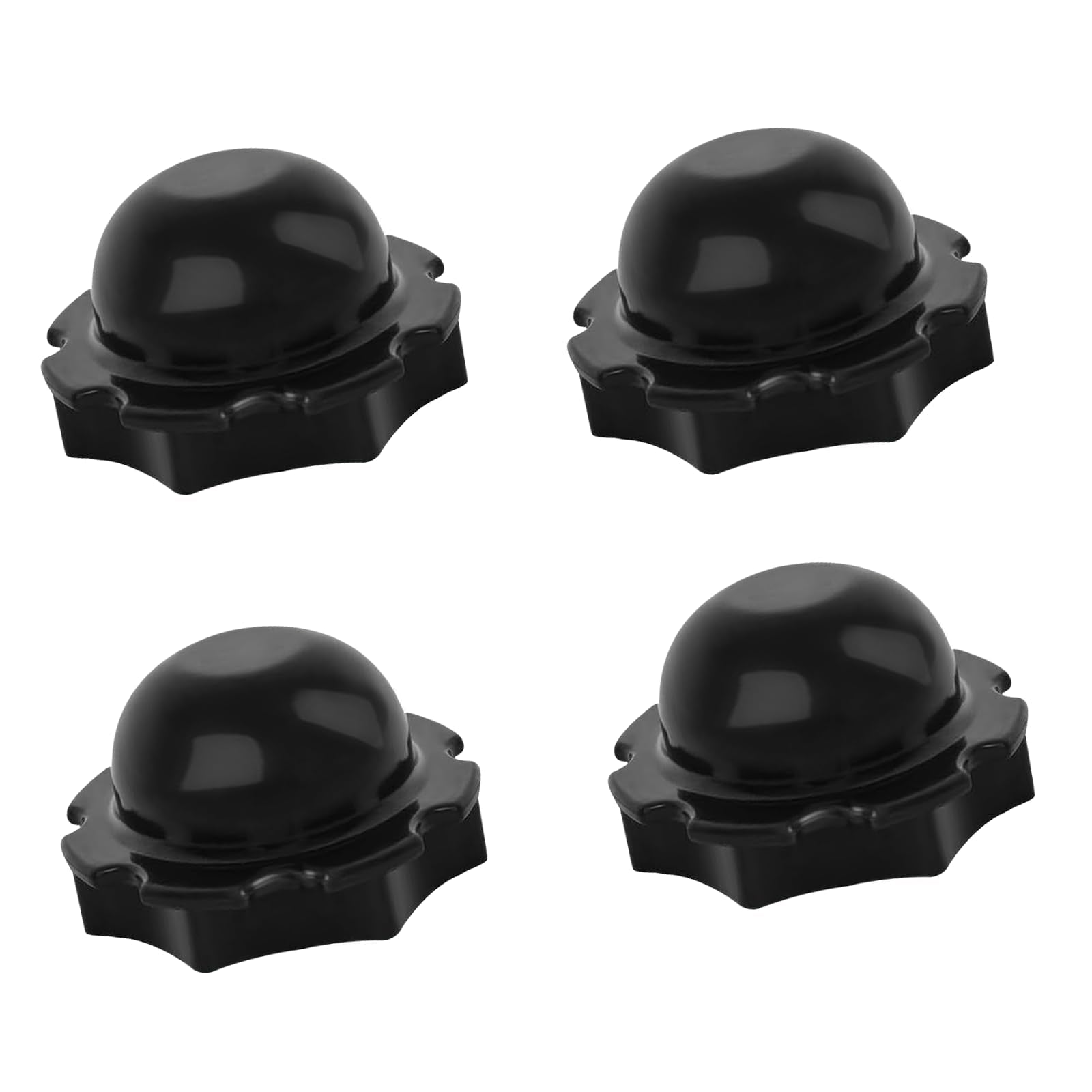 4pcs Rubber Inflatable Hot Tub Hole Plug P6575 Filter Stopper Cap Replacement Compatible with Lay Z Spa Coleman Bestway Intex Prevents Water Leaks