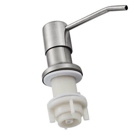 WANGCL Kitchen Sink Soap Dispenser Stainless Steel Lotion Dispenser With 120cm Silicone Hose And 3pcs Compatible Bottle Caps For Home Kitchen