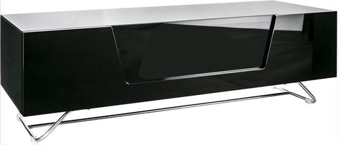 Alphason Chromium 2 1200 TV Cabinet - Black