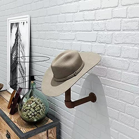 WANLIAN Motorcycle Helmet Holder， Motorcycle Helmet Accessories Jacket Hanger Wall Mounted Multifunctional Bicycle Helmet Rack (2 PCS)