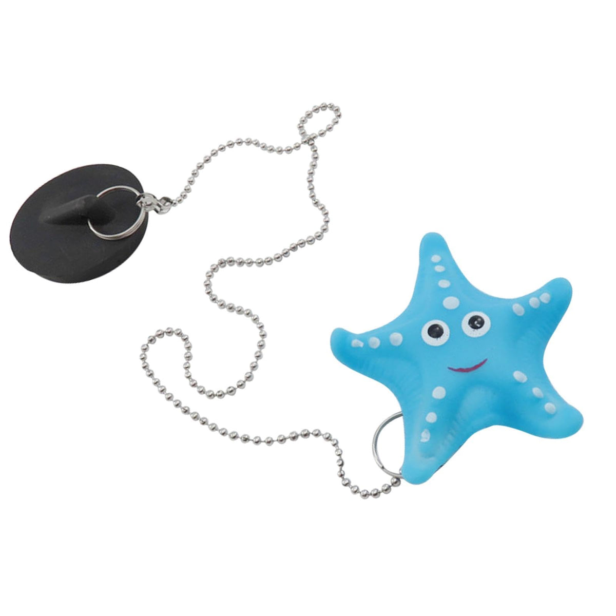 NHBETYS Sink Plug with Cute Chain, Kitchen Garbage Disposal Plug Sink Stopper for most standard-sized Bathroom Bathtub Shower Drains and Kitchen Wash