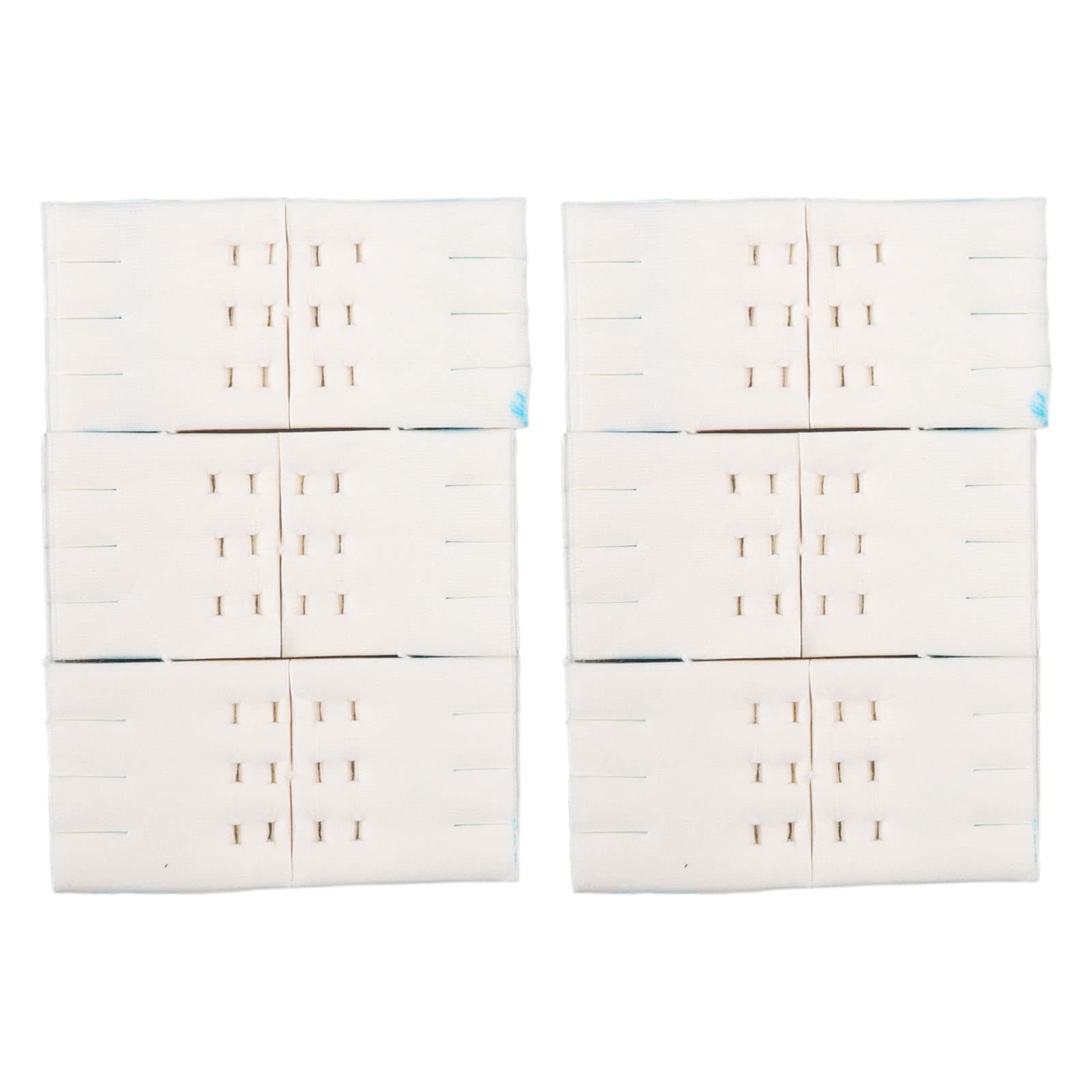 12Pcs Disposable Toilet Brush Replacement Refills Bathroom Toilet Cleaning System Starter Kit Non Woven Fabric for 3061 Toilet Scrubber Wand Refills