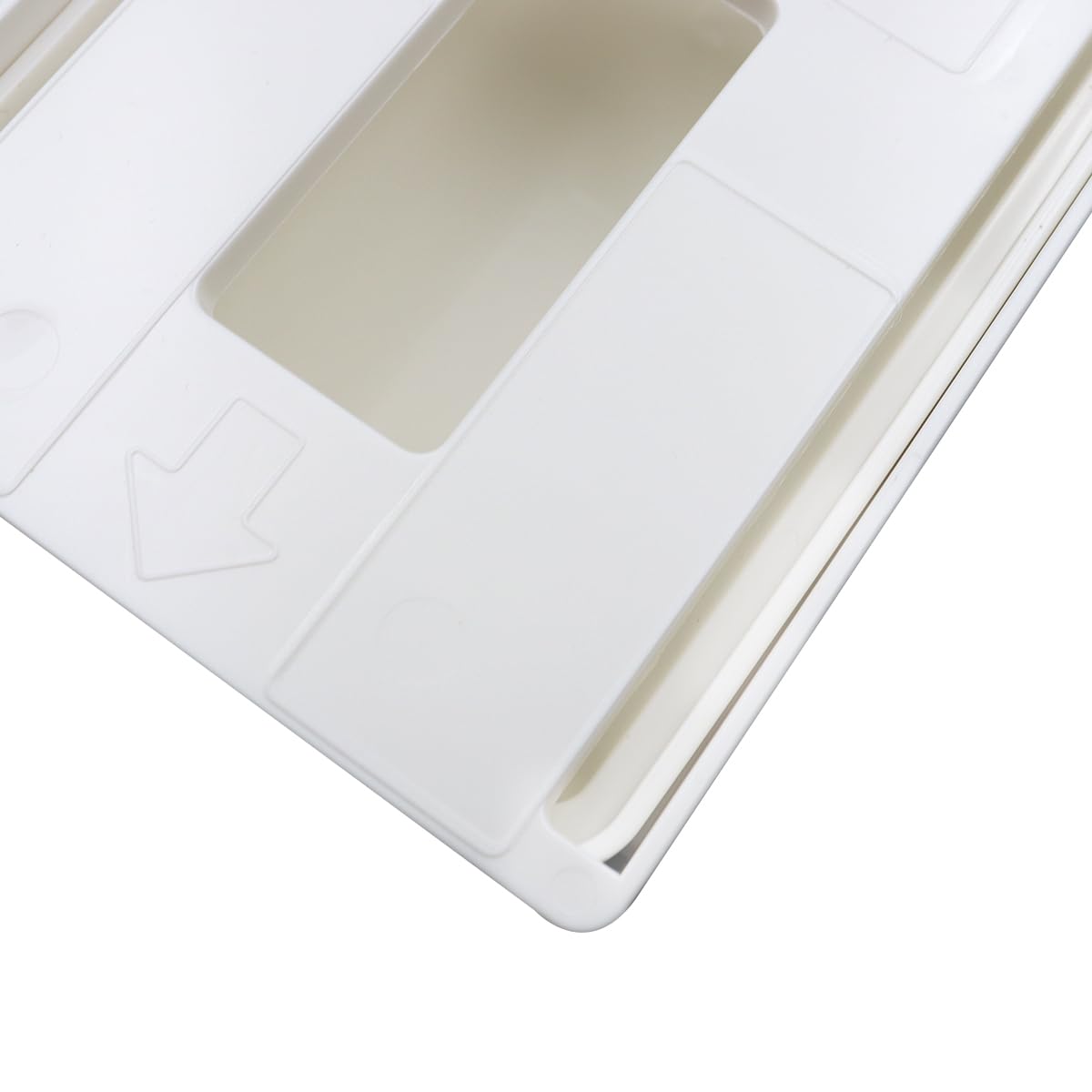 ZONADAH Hidden Under Table Desk Drawer 26x12.6x4.7cm Under Desk Drawer Self-adhesive Table Storage Tray Drawer for Office School Home Kitchen
