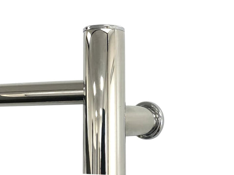 Manissa Kendal Stainless Steel Electric Heated Towel Rail 400mm W x 800mm H