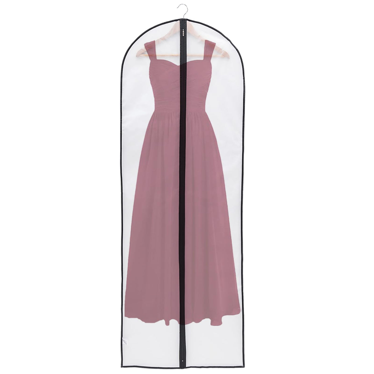 Niviy Wedding Dress Bag 60 x 180 cm, Long Dress Garment Cover with Handle