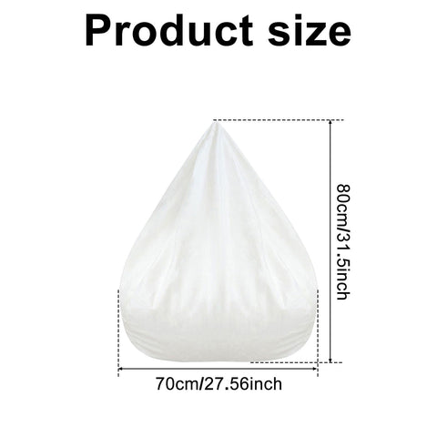 Bean Bag Chair Inner Liner Replacement, Removable and Washable Lazy Sofa Inner Liner with Zipper