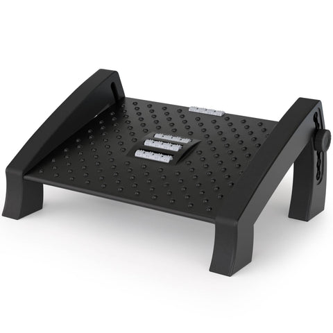 ACROPAQ Ergonomic Footrest - Ergonomic Footrest with 6 Adjustable Heights and Relaxing Massager for Ultimate Comfort - AF005