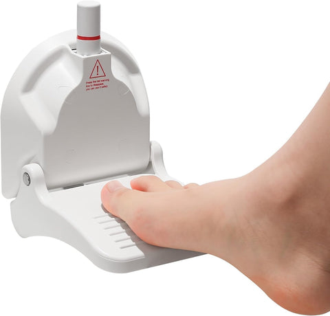 Shower Foot Rest for Shaving Legs, Foldable Step Foot Rest to Shave Legs