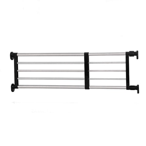 BAOYOUNI Expandable Closet Shelf Tension Rod Storage Rack
