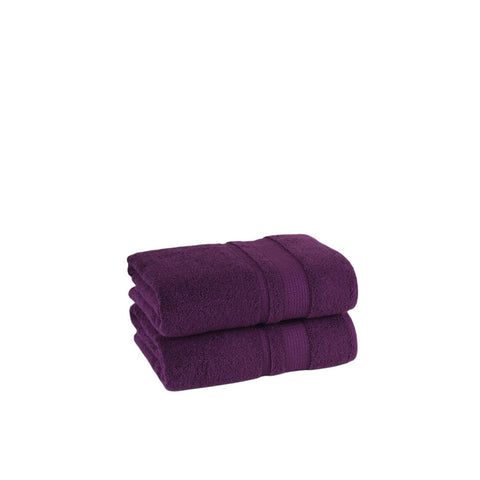Sterling Mill 600 GSM Turkish Cotton Hand Towel 2-Pack – Aubergine