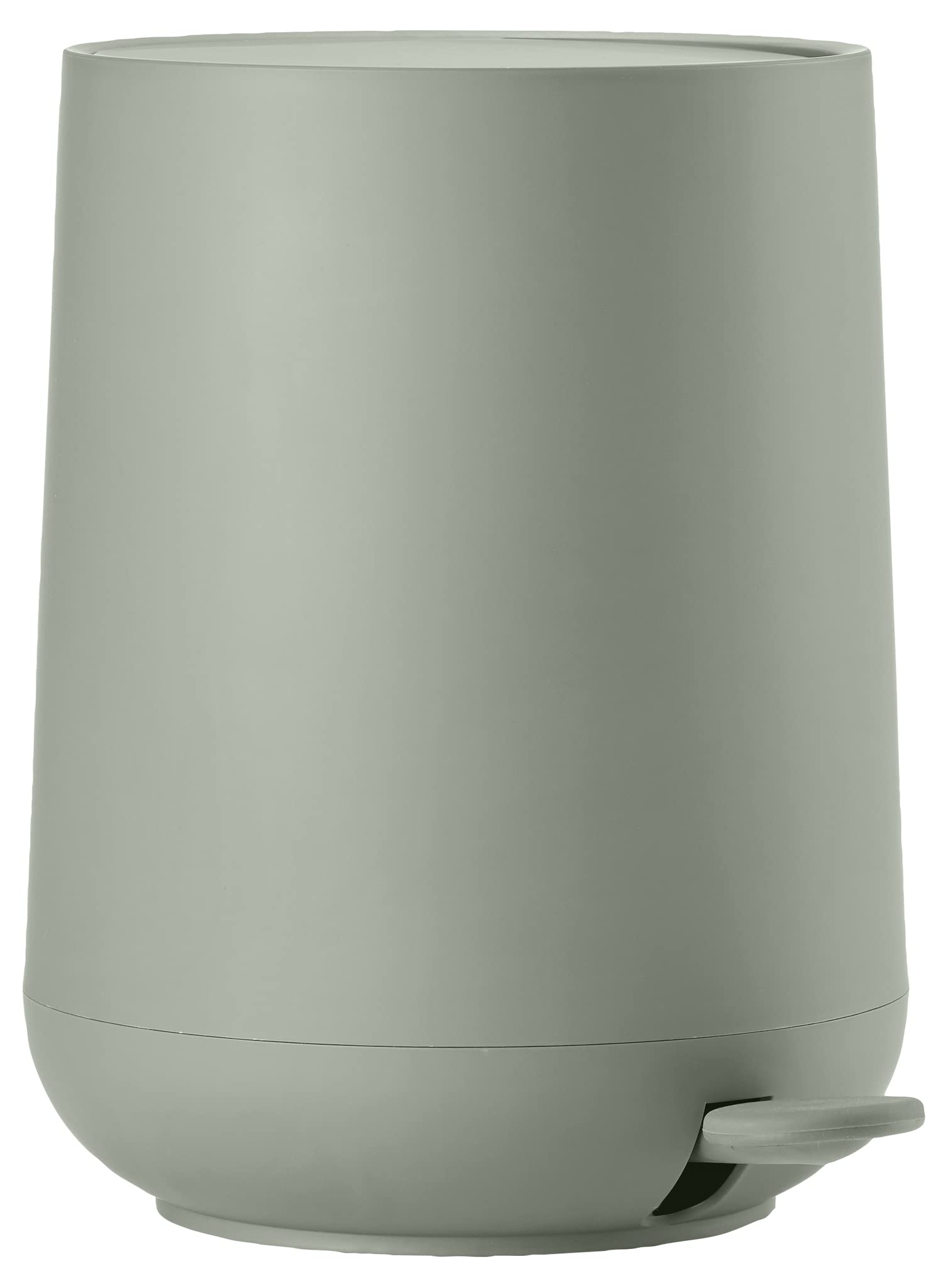 Zone Denmark Nova Pedal Bin, Cosmetic Bathroom Bin, Small Waste Bin for Bathroom, 3 Litre, Ø 20.5 cm, Height 23.5 cm, Matcha Green