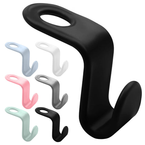 Sinofort 120pc Coat Hanger Connector Hooks Drop Connecting Hooks Multi-Layer Stackable Hanger Extender Clips for Closet Wardrobe Organiser Space