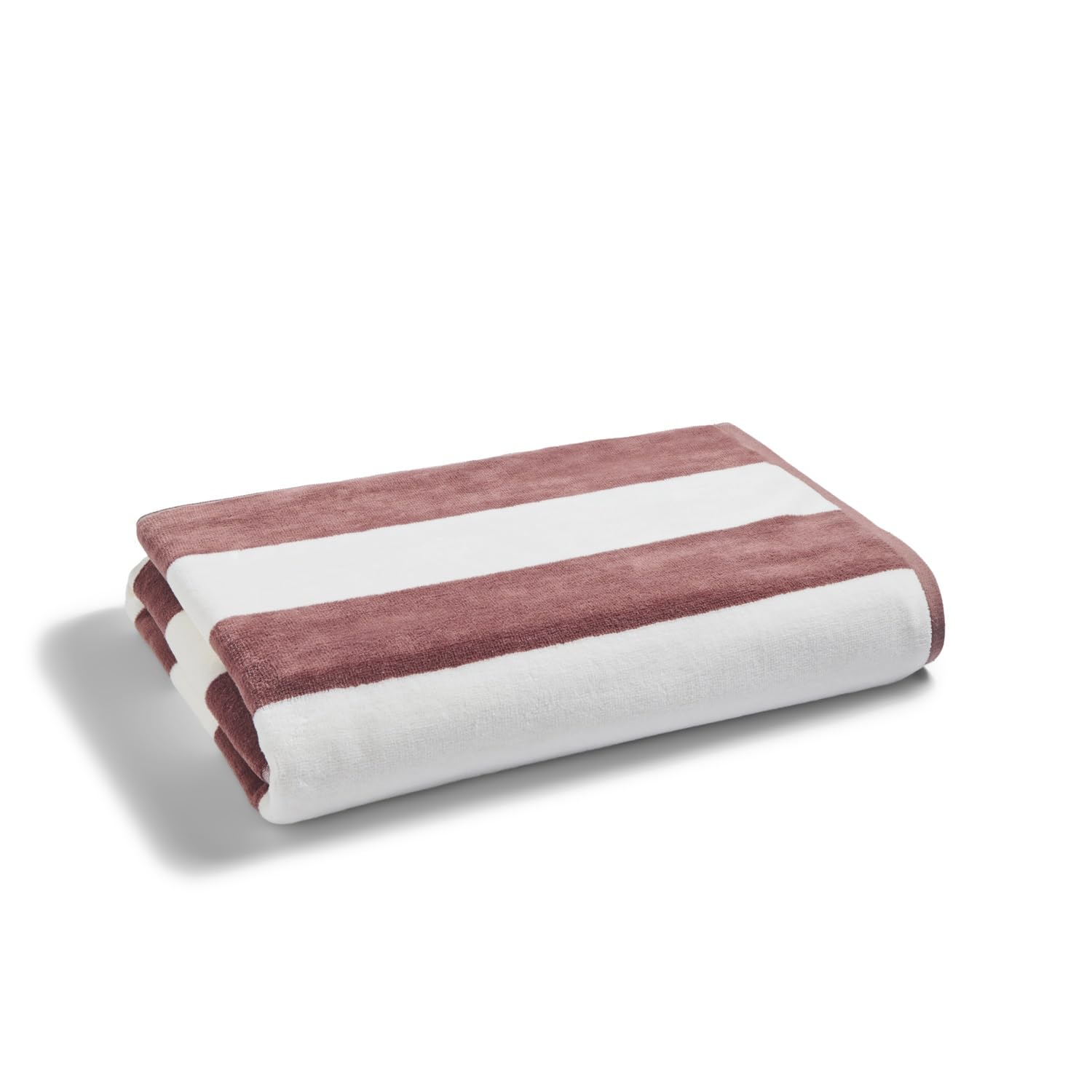 Christy Cabana Stripe Beach Towel | Extra Large | Sand Free | 100% Cotton | Luxury Super Soft Velour Front | Quick Dry Towelling Rear