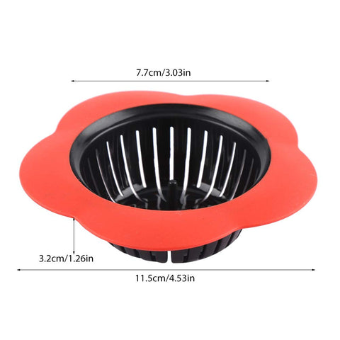 Kitchen Sink Drain Strainer, Fine Mesh Filter Drain Plug for Kitchen, Bathroom, Bathtub, Wash Basin