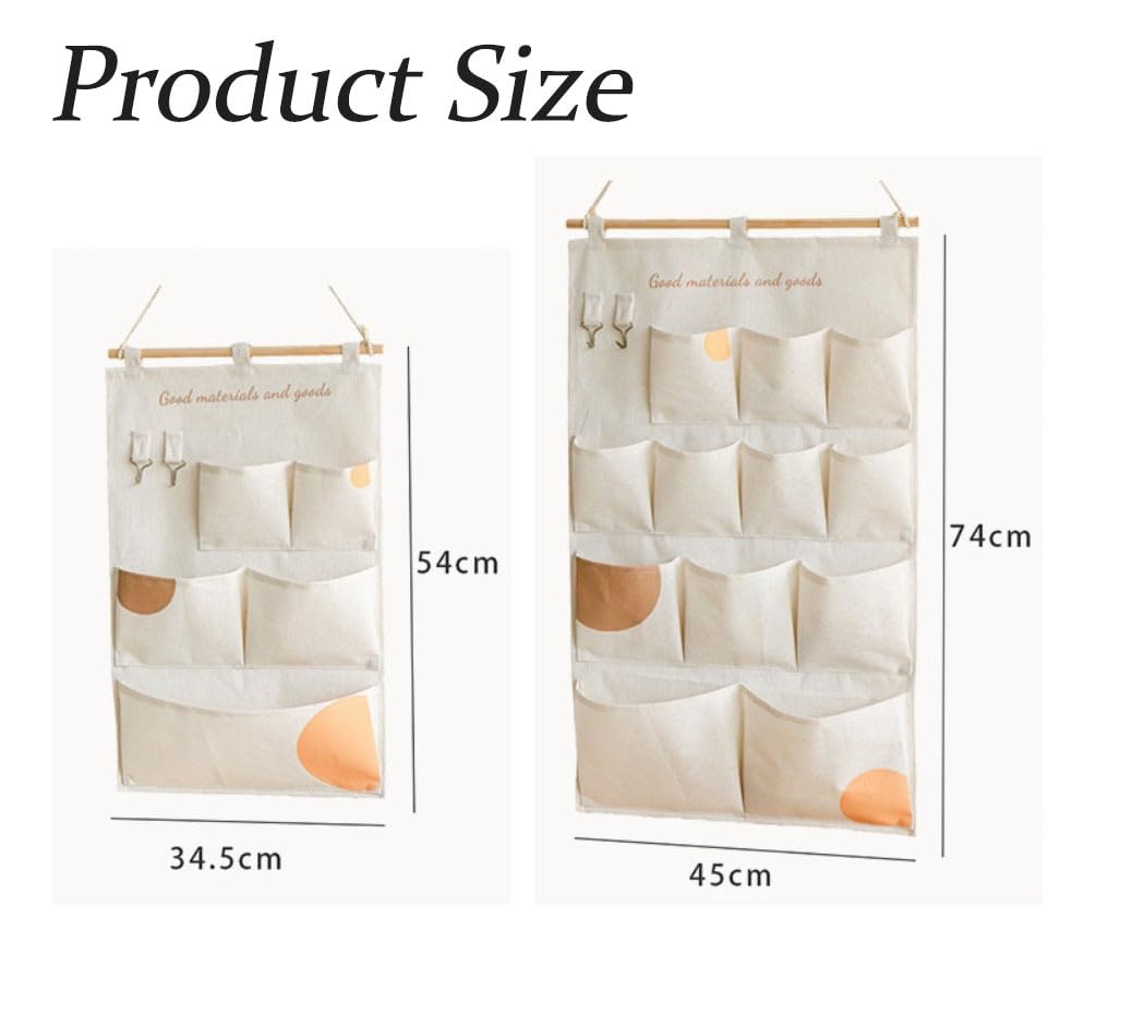 KICPUK Door Organiser Hanging Bag,Hanging organiser for the wall,camping storage bag,suitable for cupboards,behind doors,bathrooms,offices