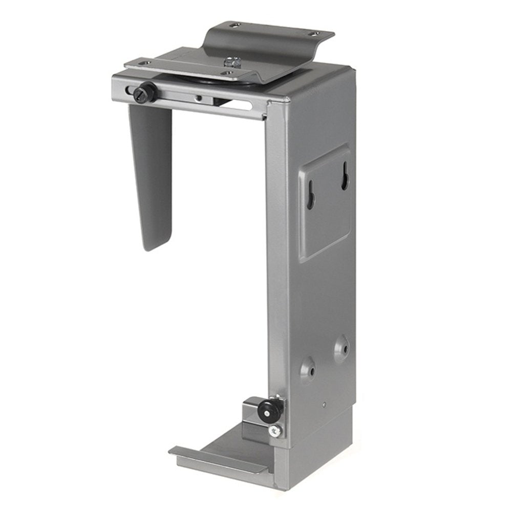 Maclean MC-713B or MC-713S Under Desk PC Mount The 10 kg Black Or Silver (Silver)