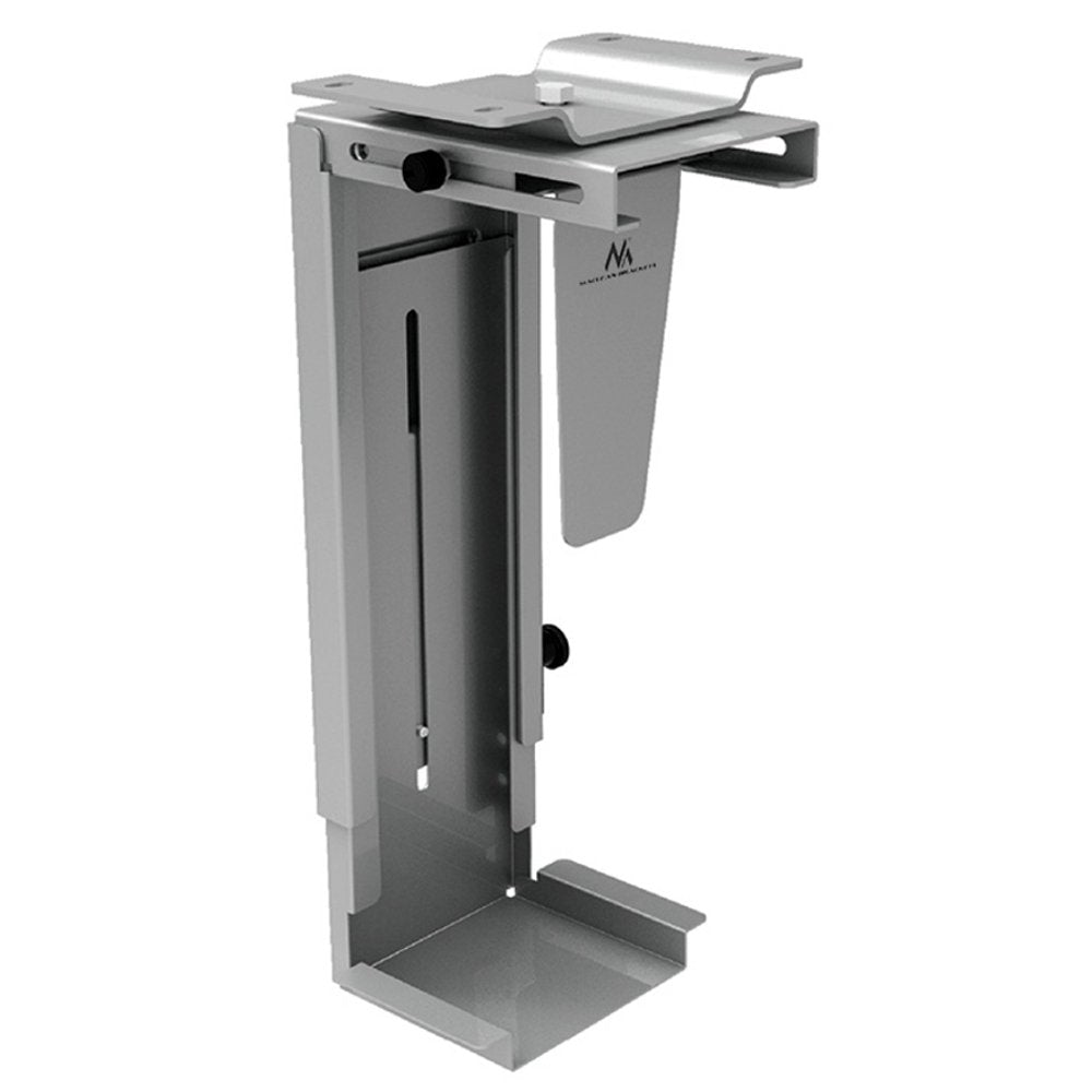 Maclean MC-713B or MC-713S Under Desk PC Mount The 10 kg Black Or Silver (Silver)
