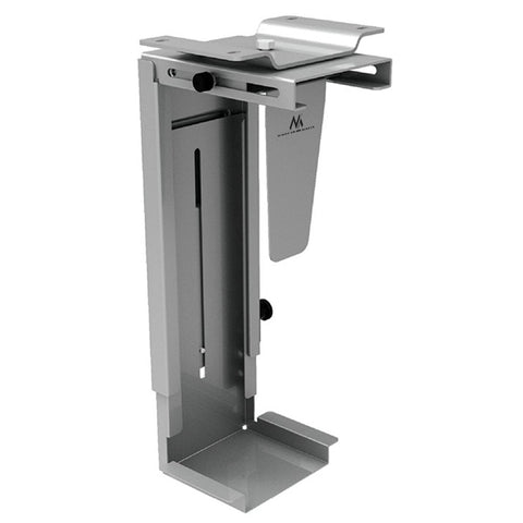 Maclean MC-713B or MC-713S Under Desk PC Mount The 10 kg Black Or Silver (Silver)