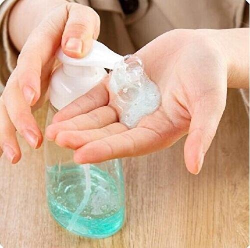250ML (8.5 oz) Foaming Dispensers Empty Refillable Pump Bottle Makeup Shampoo Facial Cleanser Hand Liquid Foaming Containers DIY Hand Body Wash Pack