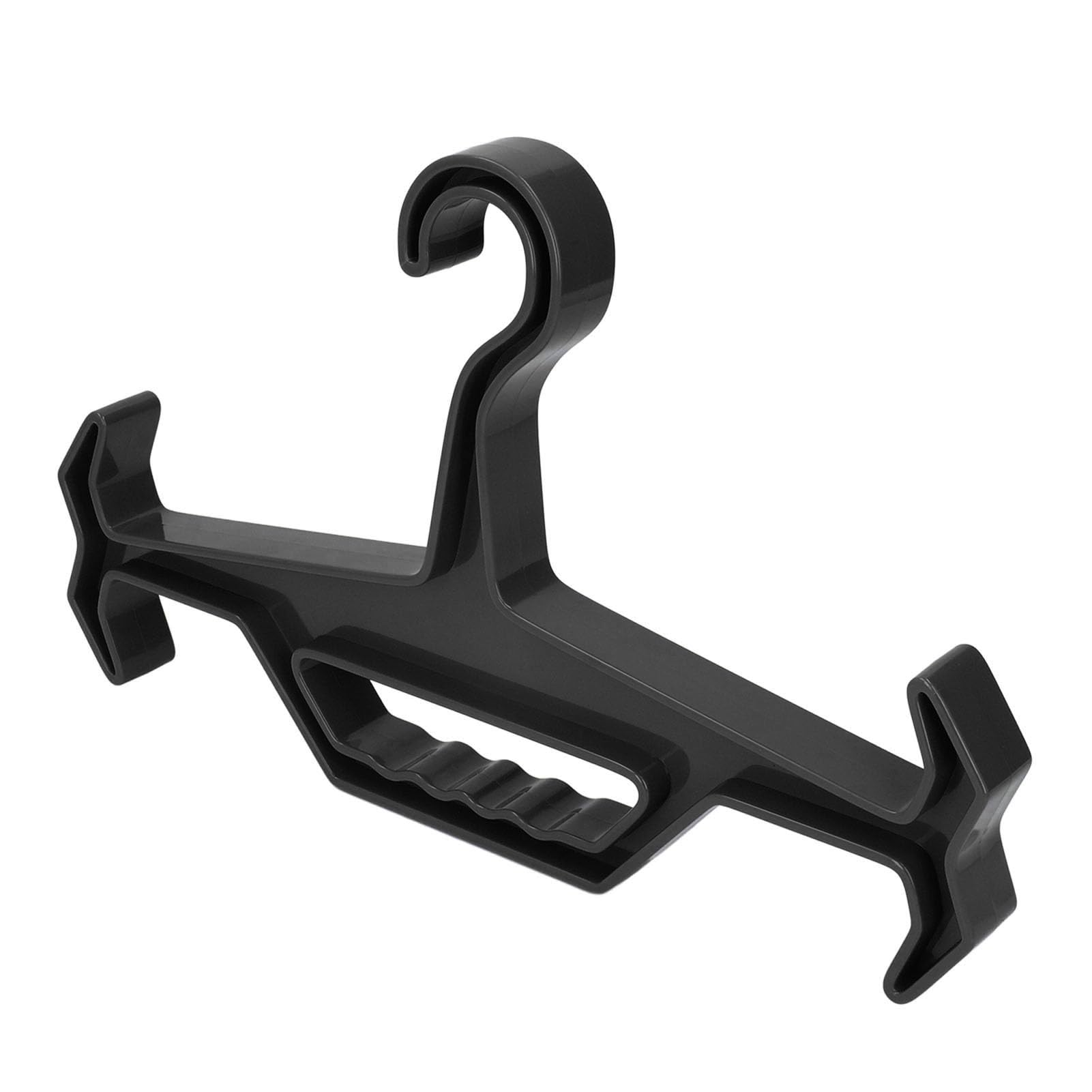 Heavy Duty Hanger for Law Enforcement Gear, Heavy Load Capacity Hanger, Clothing Hanger for Tactical Gear, Weight Vest, Diving Equipment (Black)