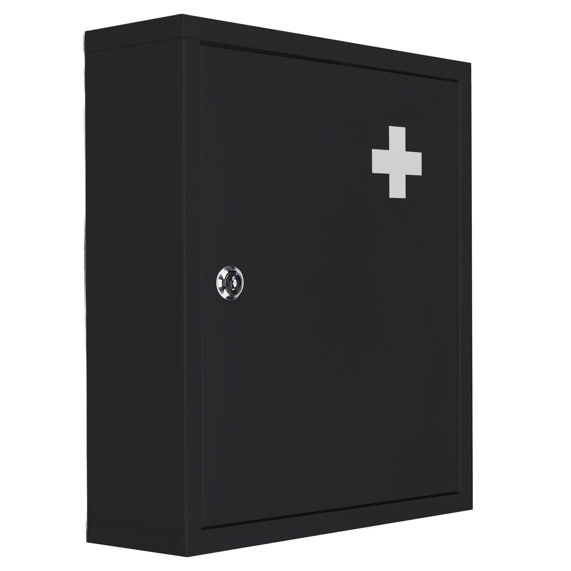 Bambelaa! Large Lockable Medicine Cabinet Hanging Medicine Cabinet Medicine Cabinet Medicine Cabinet Organiser Apothecary Cabinet Medicine Storage