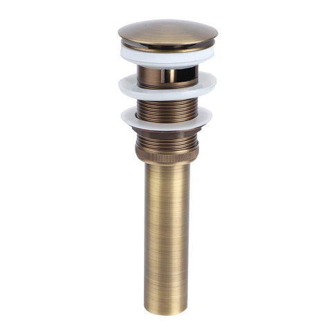 Basin Drain Stopper 40 to 45mm Mounting Hole Popup Drain for Sink Drains