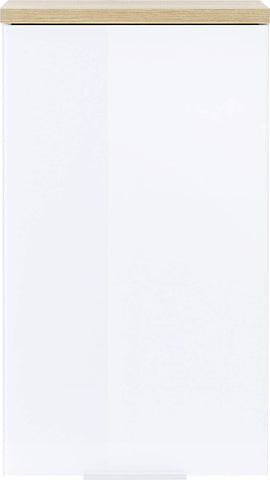 GERMANIA DIE MÖBELMACHER Wallcabinet, White/Navarra Oak, 39 x 69 x 27 cm