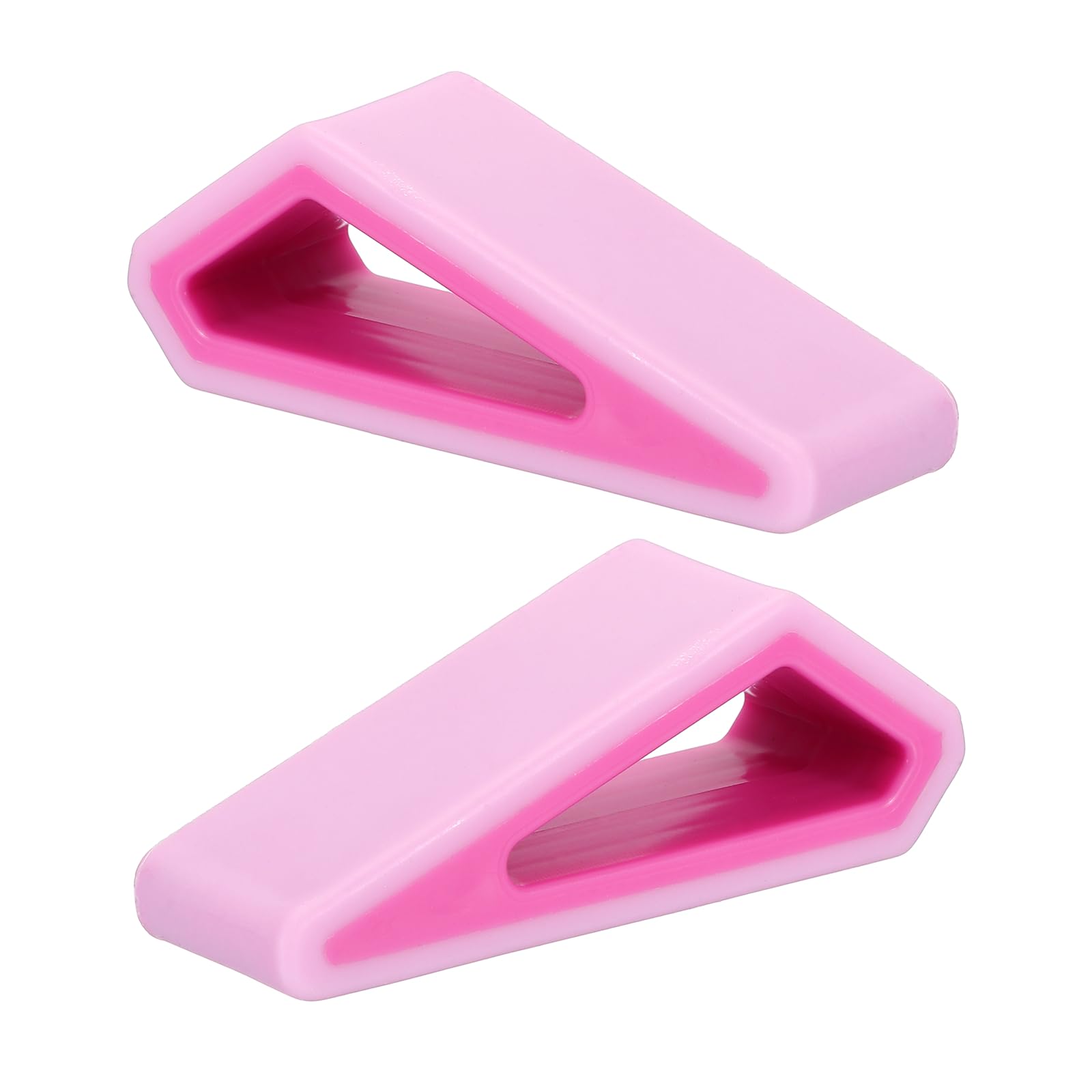 PATIKIL Laptop/Computer Keyboard Stand, 2-Pack Laptop Notebook Holder Portable Ventilated Anti-Slip for Desk Compact Cooling Notebook/Tablet, Magenta