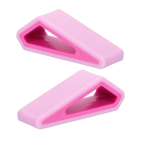PATIKIL Laptop/Computer Keyboard Stand, 2-Pack Laptop Notebook Holder Portable Ventilated Anti-Slip for Desk Compact Cooling Notebook/Tablet, Magenta