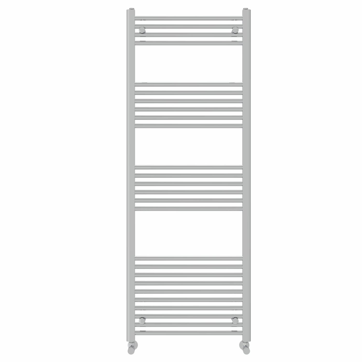 NRG Chrome Heated Towel Rail Straight Designer Radiator, 1600×600mm